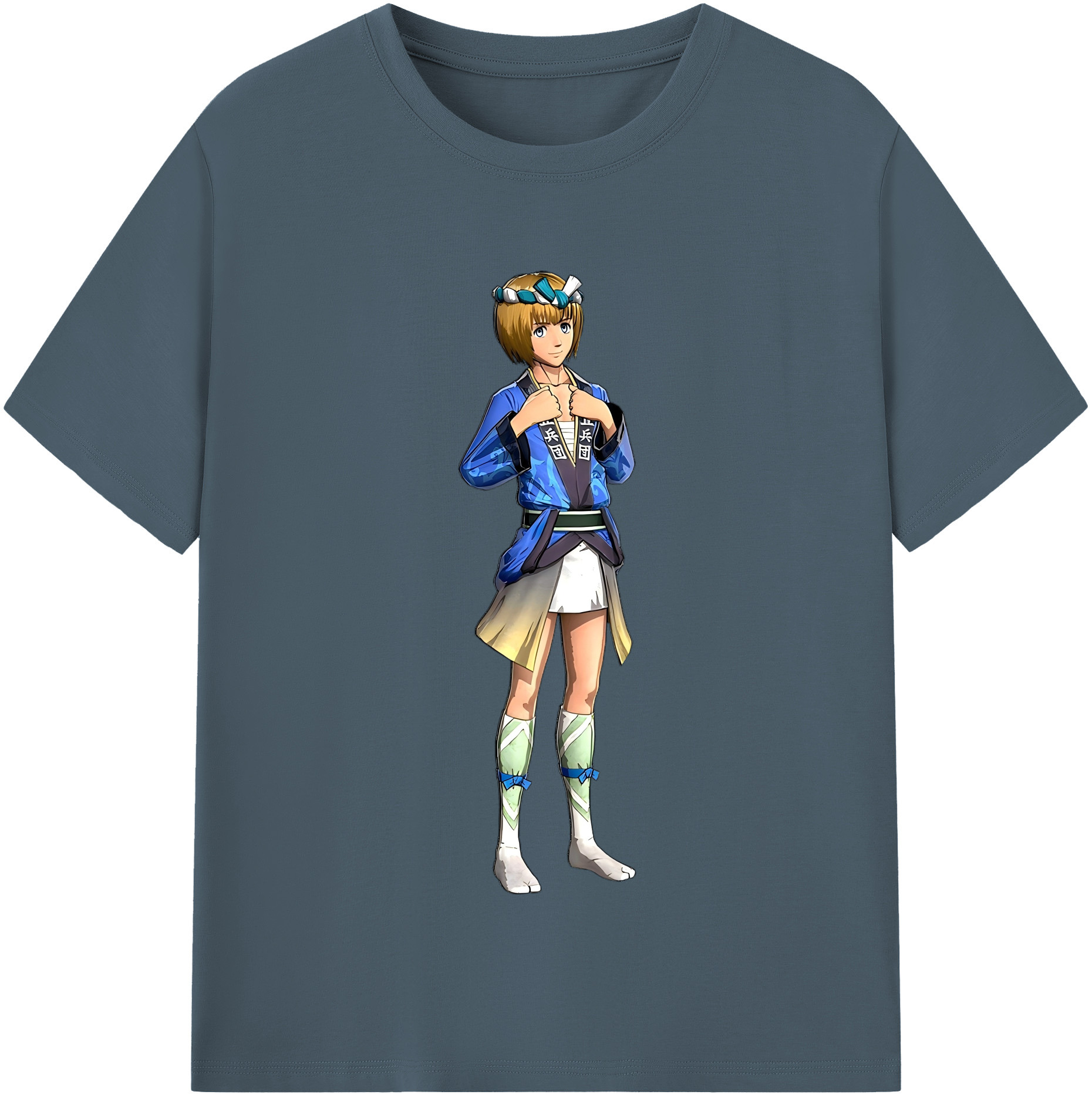 （画像用） 進撃の巨人 アルミン·アルレルト Attack on Titan Armin Arlert 綿100％半袖Tシャツ（フロントプリント）
